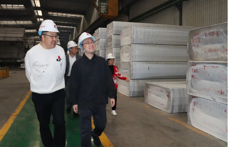 平果市当局调查团光临MG不朽情缘铝业调查互换