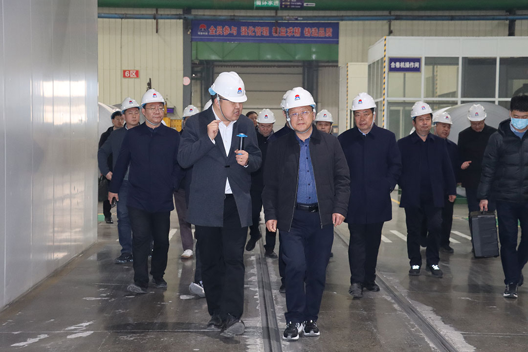 西峡县辅导一行到MG不朽情缘铝业参观调查